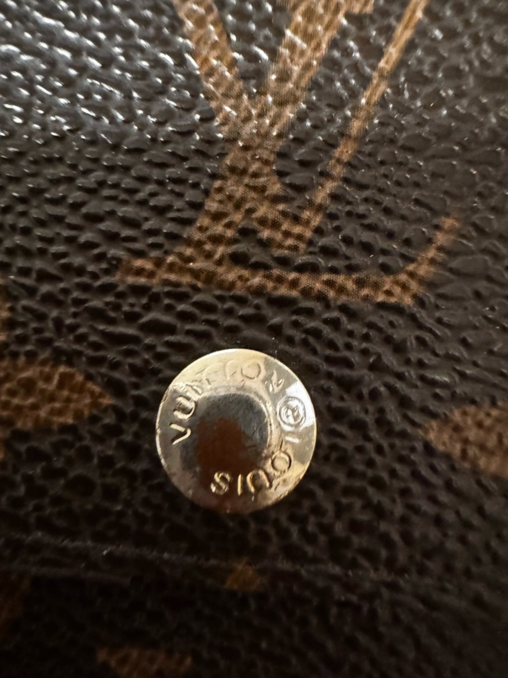 Louis Vuitton Brown Monogram Canvas Wallet - Picture 5 of 9